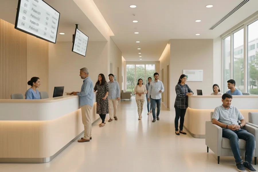 Front desk