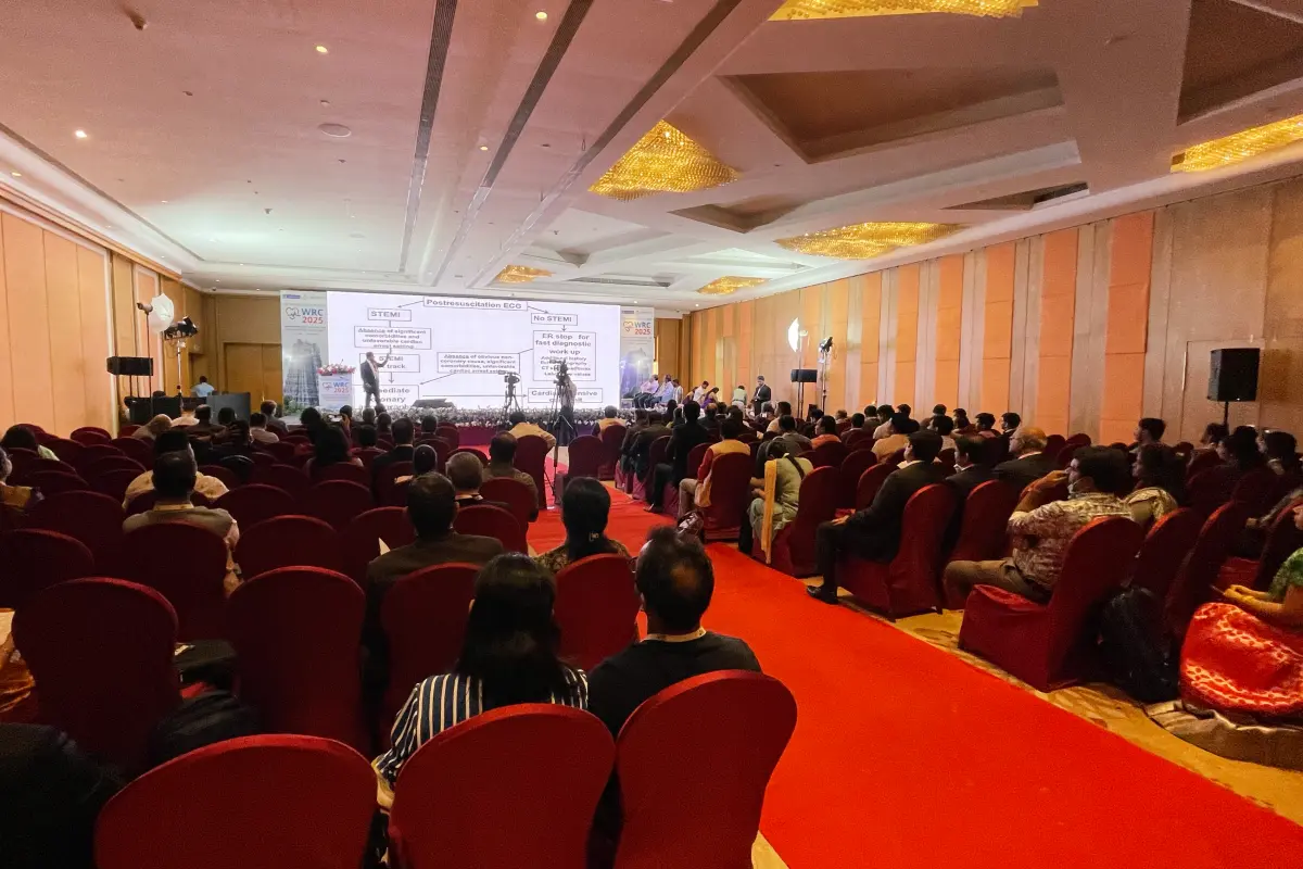 WRC 2025 conference hall